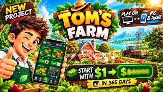 Tom’s FARM — New Play to Earn Telegram Game! Start With $1 & Earn screenshot 1