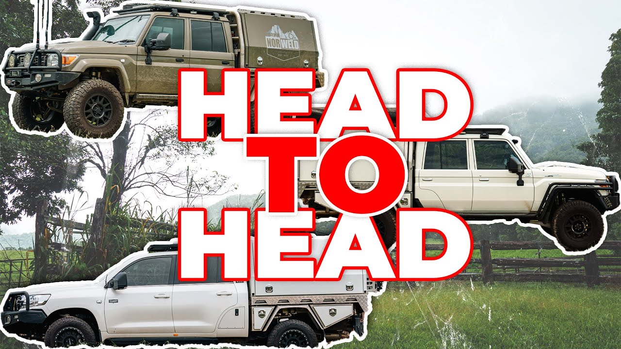 Toyota LandCruiser's Head To Head Bull 79 vs Coil 79 Vs 200 Series ...