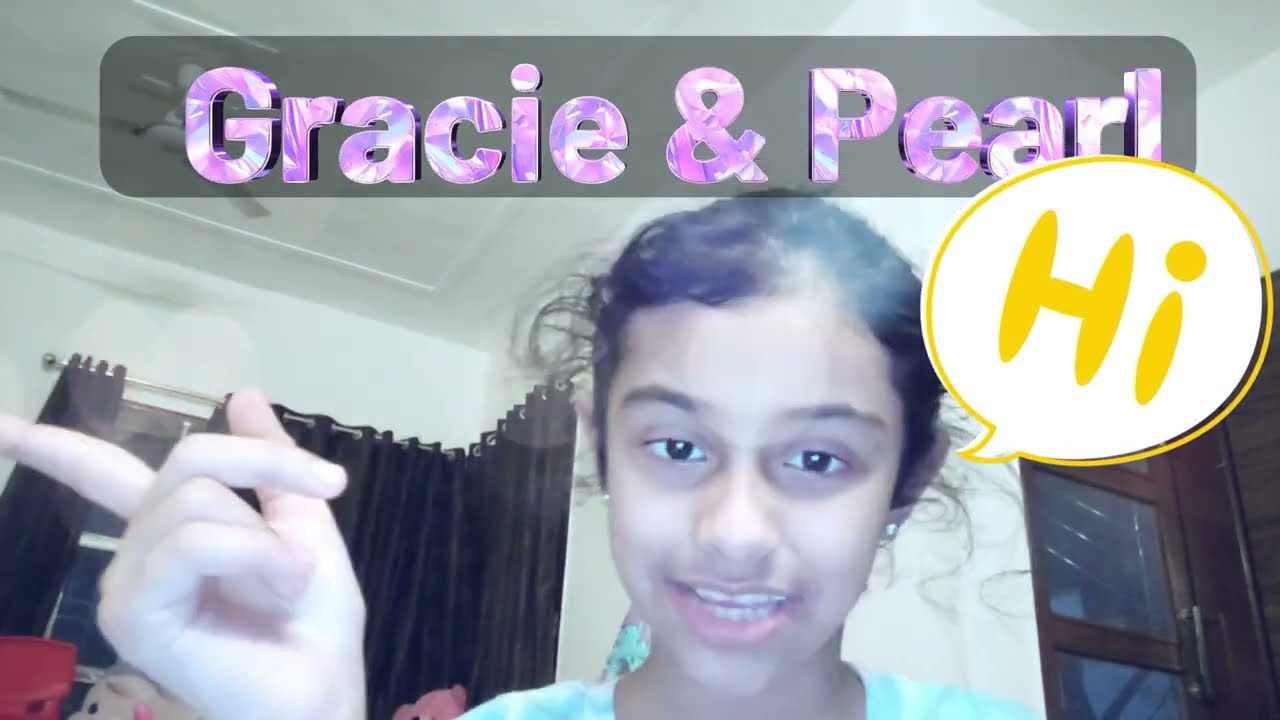 My Sister Is A Nosey Monster Part-1 | Pearl and Gracie having a Funny Conversation