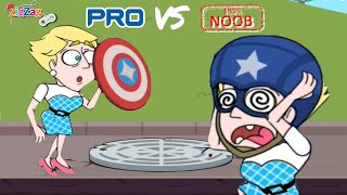 Salve a Menina! | 100% NOOB! Vs PRO | 11 a 18 | ZigZag screenshot 2