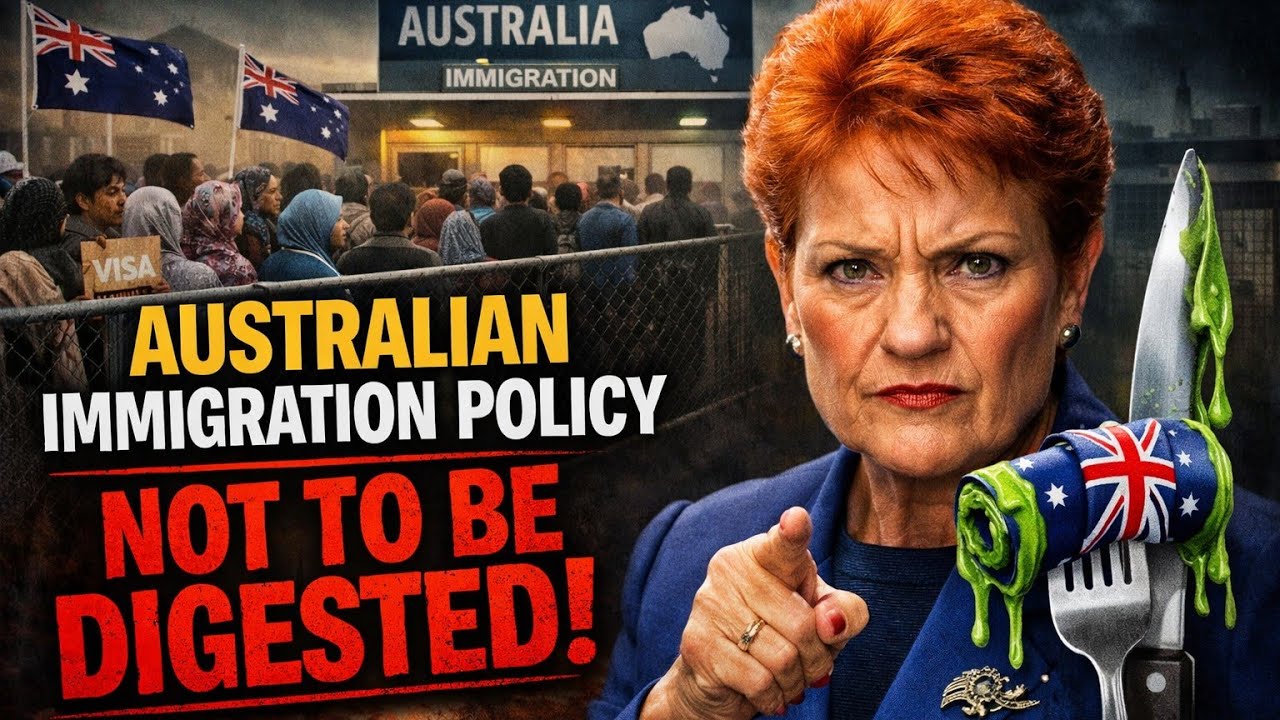 🇦🇺🚨 Pauline Hanson Exposes Australia Immigration Shock