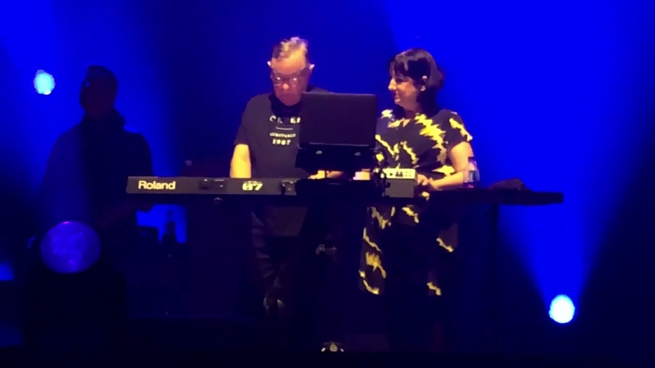 New Order - Blue Monday, Bernard and Gillian on Keys Live in Vancouver October 16, 2022 - Unity Tour