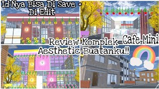`°Review Komplek Aesthetic Buatanku!!(Bagi Id Bisa Di Save + Di Edit)°`~SAKURA SCHOOL SIMULATOR screenshot 1