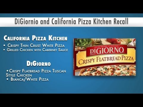 DiGiornio California Pizza Kitchen pizzas recalled after plastic found