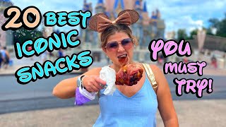The 20 BEST Iconic Snacks in Disney World 🍗 You MUST Try!