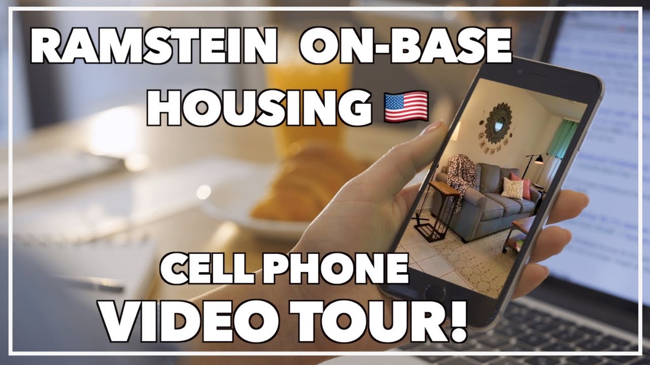 Ramstein OnBase Government (Chief) Housing FULL Cell Phone Tour