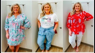 HUGE PLUS SIZE SPRING TRY-ON HAUL | Taren Denise