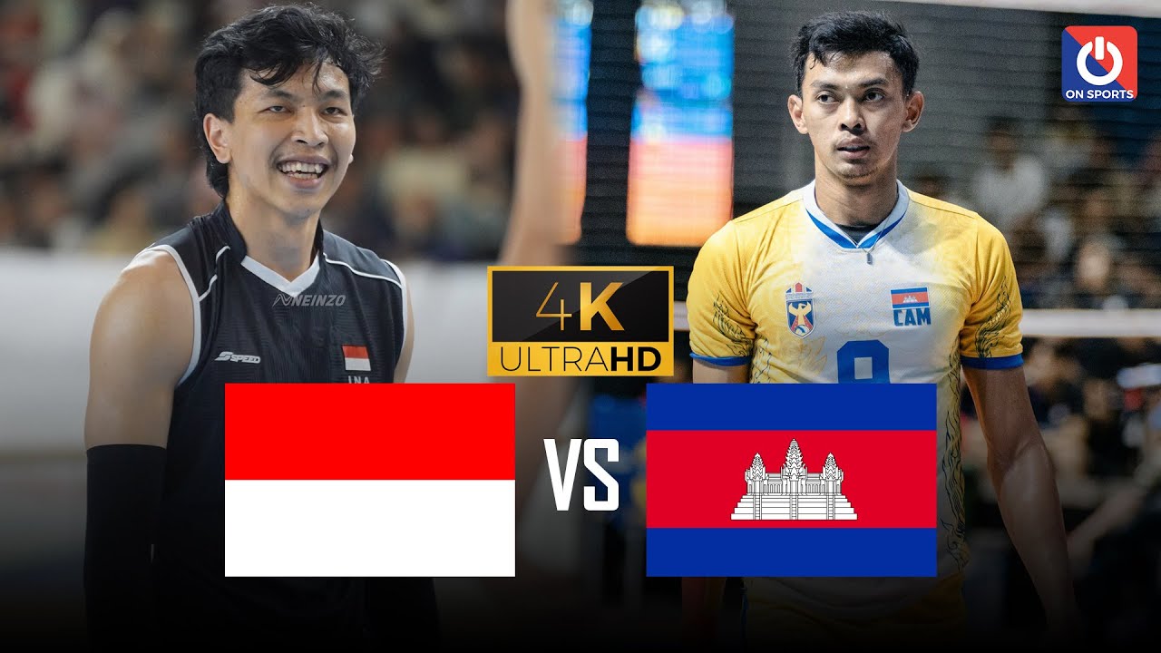 Full 4K | INDONESIA vs CAMBODIA | Dàn sao nhà vô địch phô diễn đẳng cấp