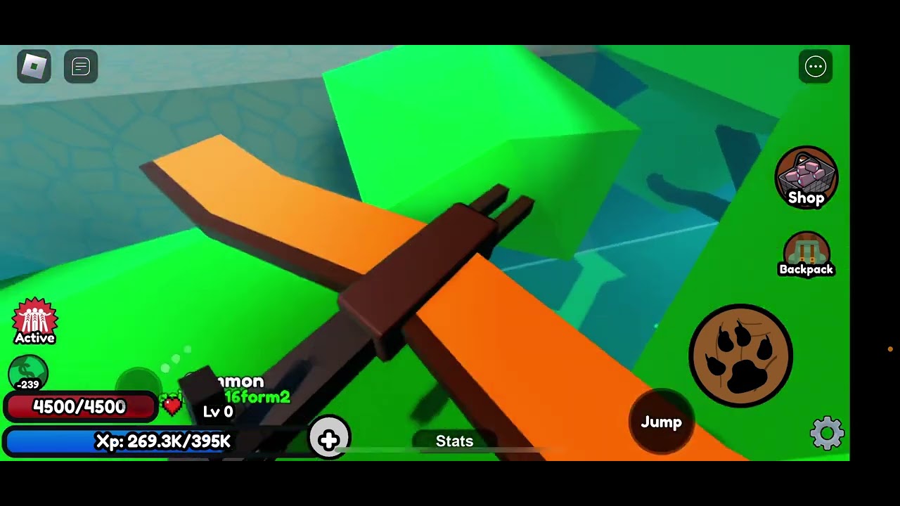 New area island from the park or VIP zone in Animal evolution simulator!?!