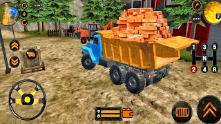 Backhoe Loader Jcb Simulator Gameplay - Indian Vehicles Jcb Truck Driving - Android Gameplay