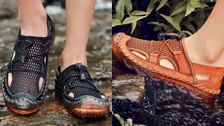 Men's Soft Sole Toe Outdoor Sandals Стильные и модные мужские винтажные практичные сандали screenshot 5