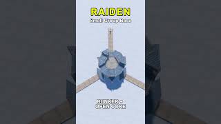 🔥RAIDEN - BUNKER + OPENCORE FOR SMALL GROUP BASE Fast Build #rustbase
