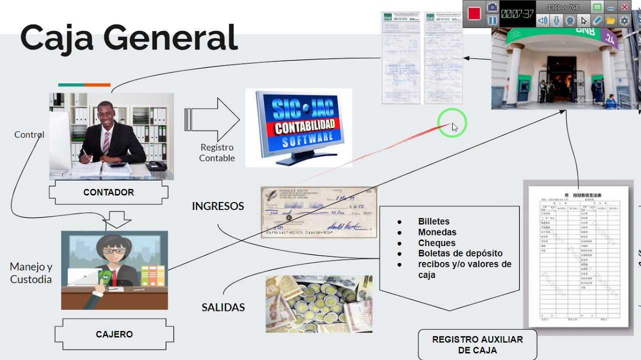Contabilizacion Y Dinamicas De La Caja General