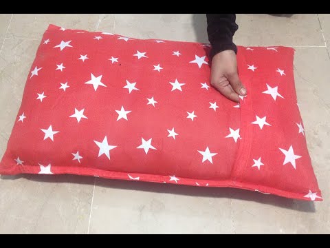 How to sew a pillow Case/Easy Pillow Cover Design//Simple pillow