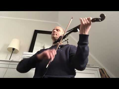 Max Grosch improvising over a loop on violin     #electricviolin #jazzviolin #jazzfiddle
