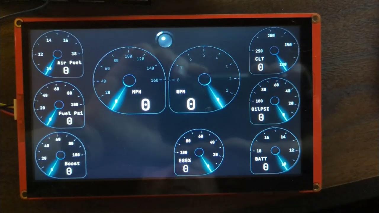 Arduino Digital Dash Release #1 - YouTube