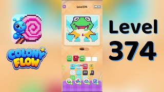 Colony Flow Level 374 Walkthrough | Full Gameplay | Solutionguruji