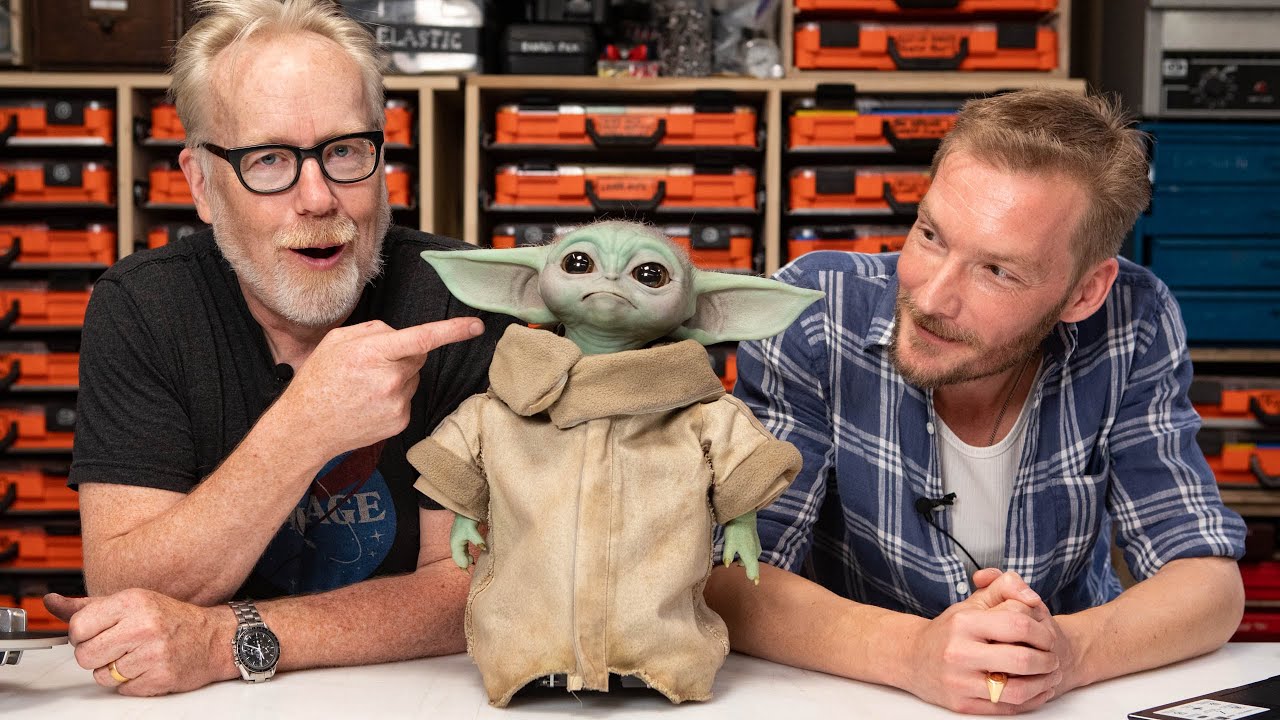 How Adam Savage's Grogu Puppet Was Sculpted! - YouTube