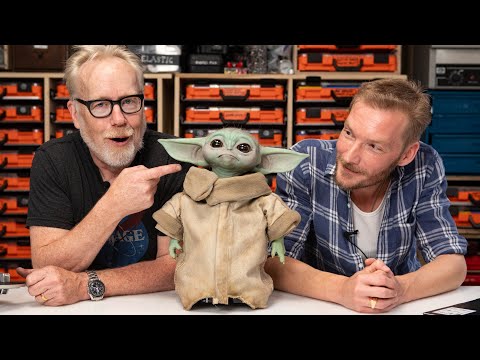 Видео: How Adam Savage's Grogu Puppet Was Sculpted!