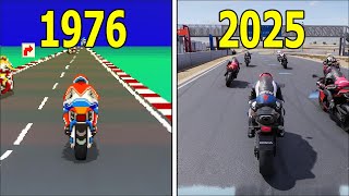 Evolution of Motorcycle Racing Games (1976–2025)