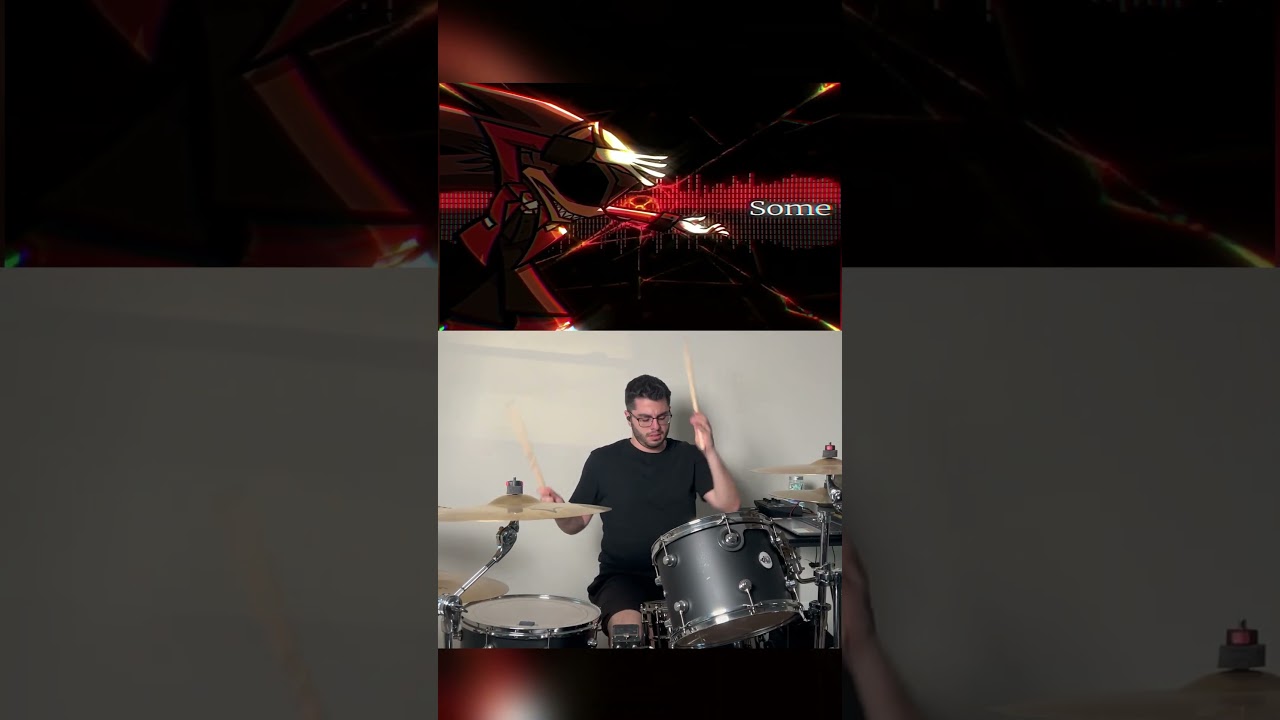 Friday Night Funkin' Sinister Minds - Don't Come Back Remix Drum Cover