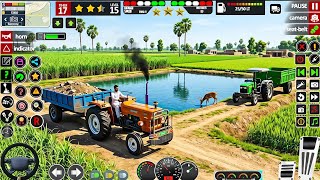#57 Indian Tractor Trolley Farming game 3D - Android Game Play  screenshot 5