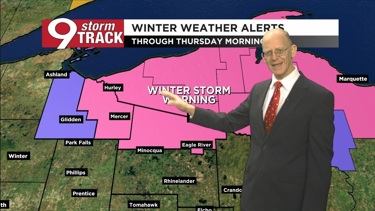 Wintry weather moving in