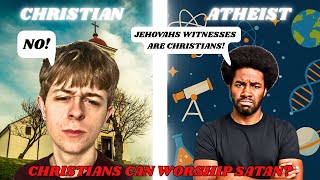 Atheist Says Christians Can Worship SATAN!!! 
