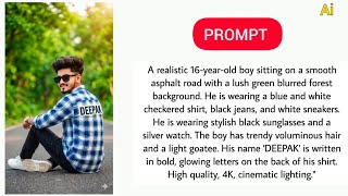 TOP 45+ INSTAGRAM TRENDING PROMPT 📸 || BOYS AI IMAGES EDITING PROMPT  screenshot 5