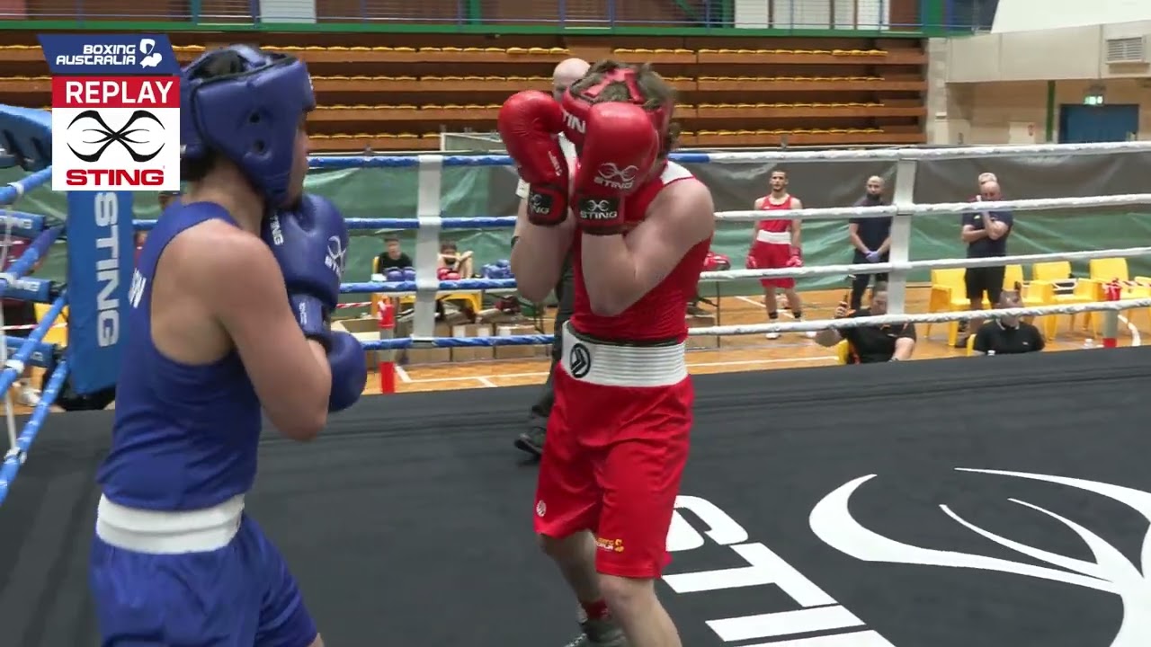 Bout 30 – Youth Mens (Y65 kg) – Beau McCarroll vs Matin Yazdani