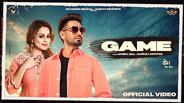 Game | Dhira Gill | Gurlez Akhtar | Beat Guru | Chimta Records | New Punjabi Song 2022