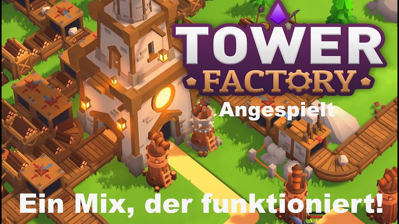 Factorio trifft Tower Defense und es funktioniert! - Tower Factory - 