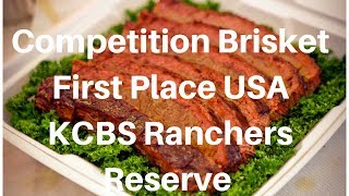 Cooking Competition Brisket 1st Place KCBS Ranchers Reserve Smoky Okie Injection Harry Soo