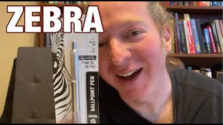 Zebra Retractable Ballpoint Pen