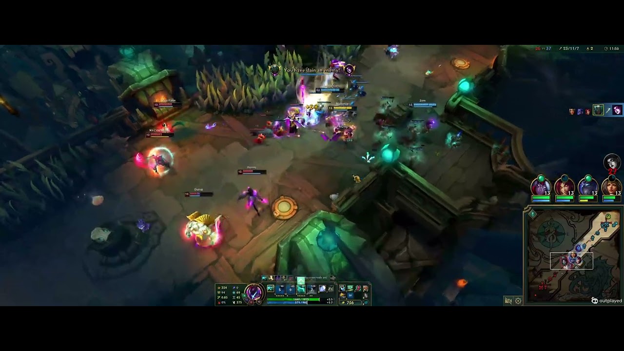 Pyke PENTAKILL with fancy skin animation. Dec 27, 2025