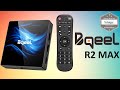 Bqeel r2 max android tv box  4gb ram 64gb storage  rk3318  android 10  unboxing