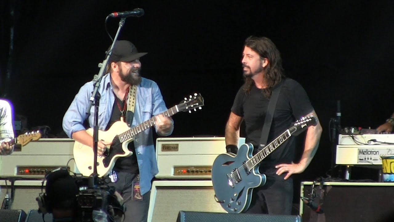 Foo Fighters @ Hangout Fest- "Stay With Me" (Faces Cover) w/ Zac Brown Band  Live on May 15, 2015