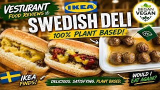 IKEA’s HIDDEN Plant-Based Swedish Deli?! 🌱 | Vesturant Food Reviews | Began Vegan