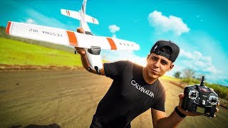 COMPREI UM AVIÃO DE CONTROLE REMOTO !