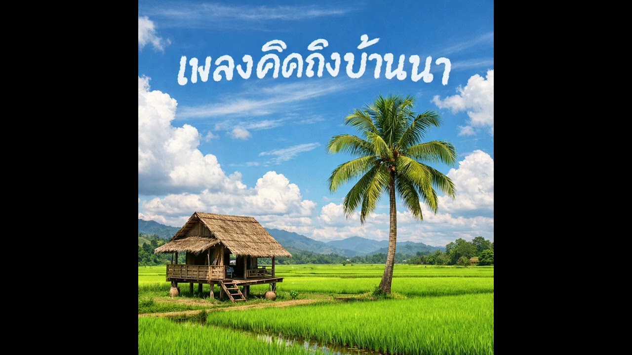 เพลงคิดถึงบ้านนา  ฟังสบายๆตอนพักผ่อนแต่เคลียดฟังแล้วอบอุ่นใจคิดถึงบ้าน คิดถึงทุ่งนาเพลงลูกทุ่งใหม่