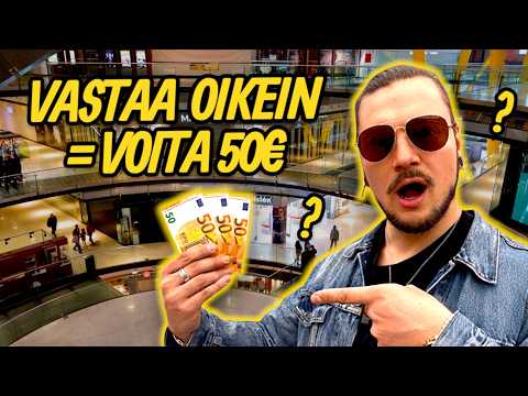 VASTAA OIKEIN = VOITA 50€ (50K SPESIAALI)