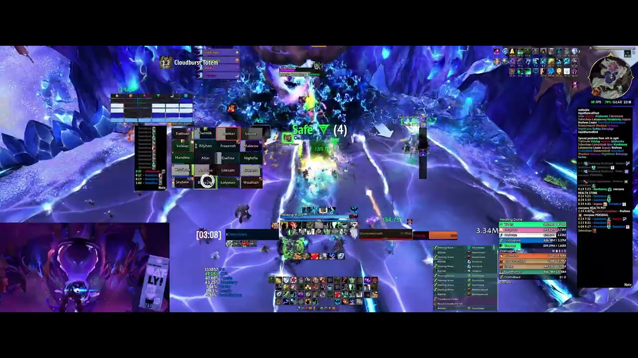 Mythic Manaforge Omega: Fractillus - Resto Shaman POV