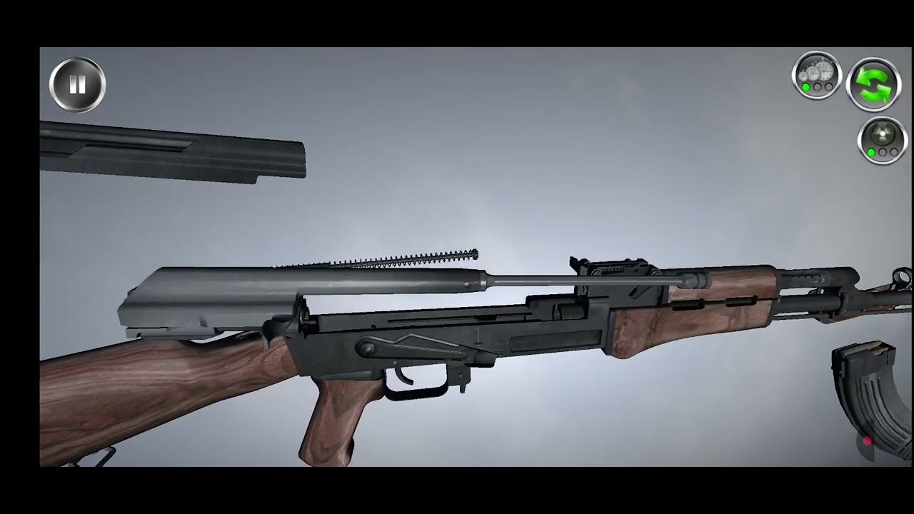 How to disassemble and assemble an AK 47 - YouTube