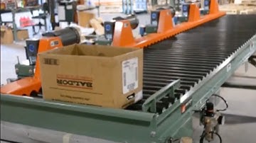 Right Angle Case Positioner Conveyor Roller