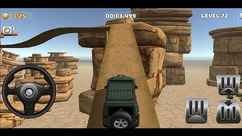 Mountains Climb 4x4 Mobile game | 3D Game in mobile phone | High Resolution game play in android