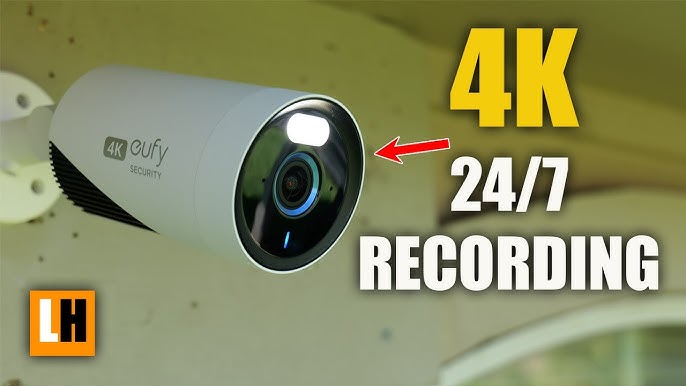 eufyCam E330 Pro 4K AI Cross Tracking 24/7 Recording 