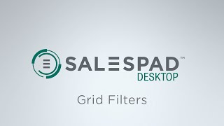 Grid Filters | SalesPad Desktop Grid Filters | SalesPad Desktop