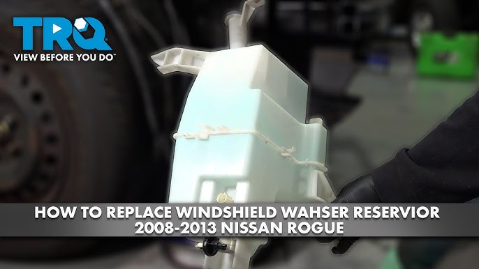 Replacing the washer reservoir tank on Nissan Altima 