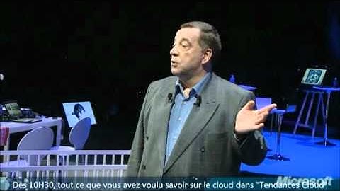 Interactive mirror Kinect Techdays