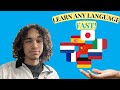 How to LEARN ANY LANGUAGE by yourself fast! | 3 Secret Hacks